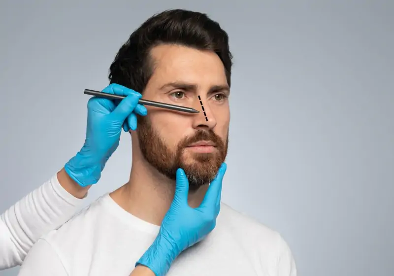 Rinoplastia masculina: como funciona, indicações e resultados naturais
